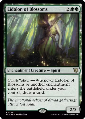 Eidolon of Blossoms (124), Commander: Wilds of Eldraine — Magic card price