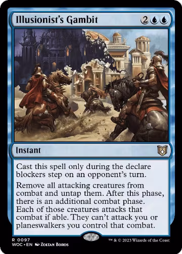 Illusionist's Gambit (97), Commander: Wilds of Eldraine — Magic card price