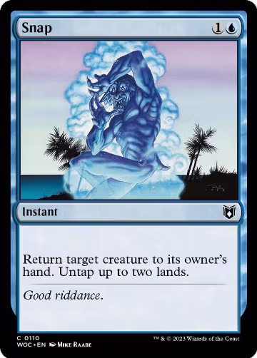 Snap (110), Commander: Wilds of Eldraine — Magic card price