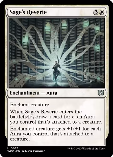 Sage's Reverie (73), Commander: Wilds of Eldraine — Magic card price