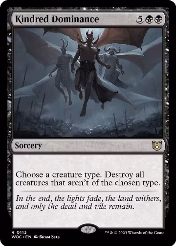 Kindred Dominance (113), Commander: Wilds of Eldraine — Magic card price