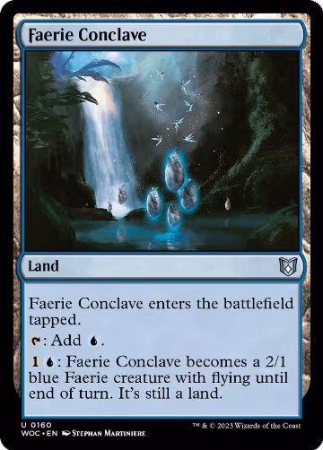 Faerie Conclave (160), Commander: Wilds of Eldraine — Magic card price