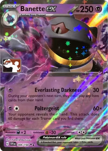 Banette ex - 088/198 (088/198), Prize Pack Series Cards — Pokémon card price