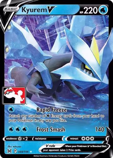Kyurem V - 048/196 (048/196), Prize Pack Series Cards — Pokémon card price