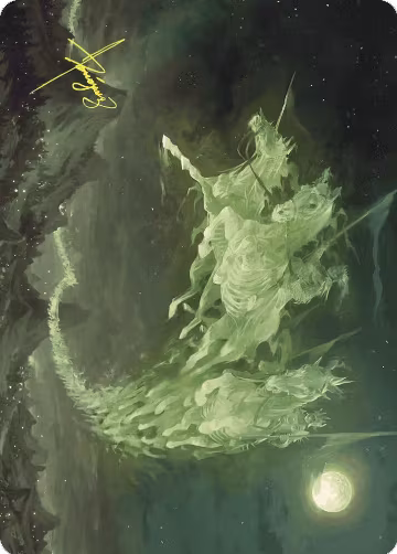 Moonshaker Cavalry Art Card (Gold-Stamped Signature) (5), Art Series: Wilds of Eldraine — Magic card price