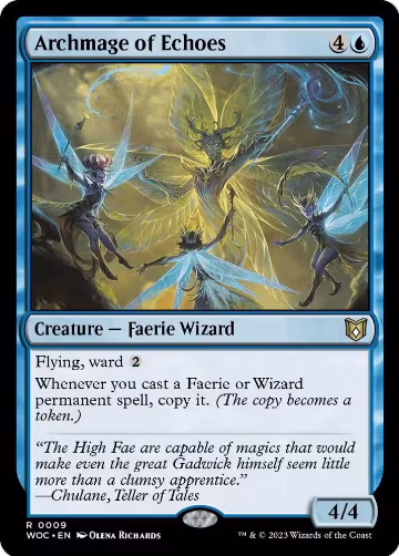 Archmage of Echoes (9), Commander: Wilds of Eldraine — Magic card price