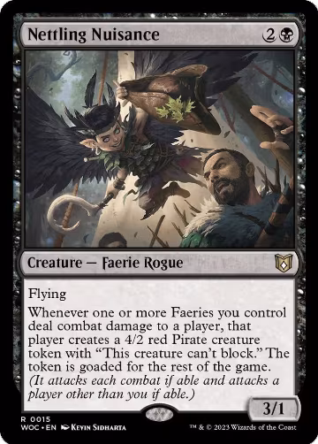 Nettling Nuisance (15), Commander: Wilds of Eldraine — Magic card price