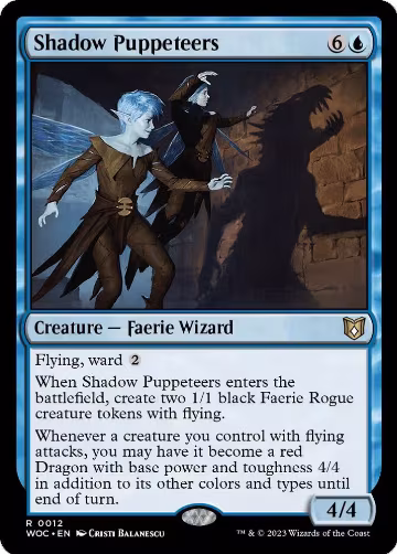 Shadow Puppeteers (12), Commander: Wilds of Eldraine — Magic card price