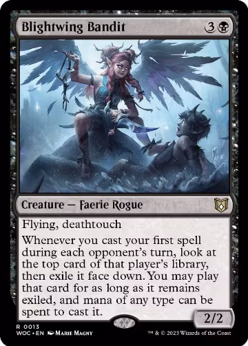 Blightwing Bandit (13), Commander: Wilds of Eldraine — Magic card price