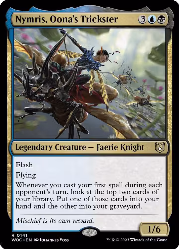 Nymris, Oona's Trickster (141), Commander: Wilds of Eldraine — Magic card price