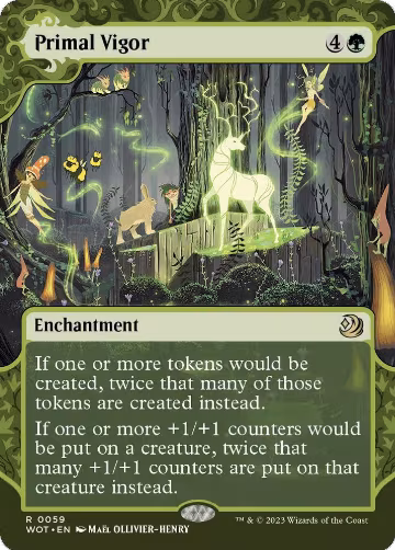 Primal Vigor (59), Wilds of Eldraine: Enchanting Tales — Magic card price