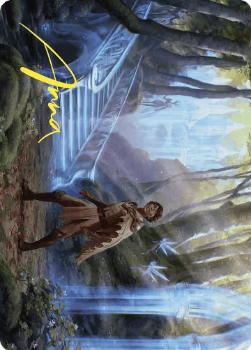 Into the Fae Court Art Card (Gold-Stamped Signature) (7), Art Series: Wilds of Eldraine — Magic card price