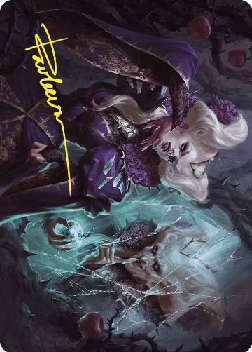 Conceited Witch Art Card (Gold-Stamped Signature) (11), Art Series: Wilds of Eldraine — Magic card price