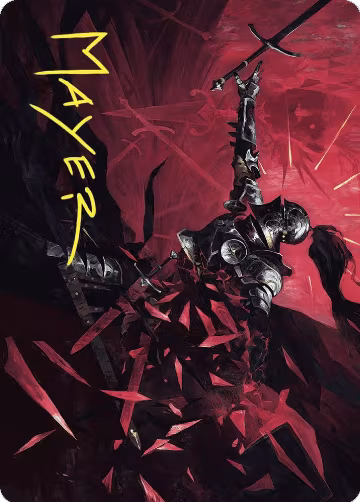 Shatter the Oath Art Card (Gold-Stamped Signature) (14), Art Series: Wilds of Eldraine — Magic card price