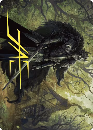 Agatha's Champion Art Card (Gold-Stamped Signature) (22), Art Series: Wilds of Eldraine — Magic card price