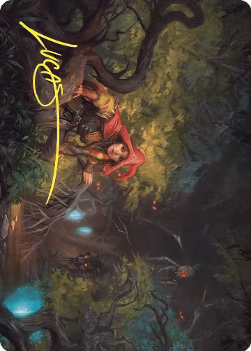 Brave the Wilds Art Card (Gold-Stamped Signature) (25), Art Series: Wilds of Eldraine — Magic card price