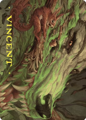 Leaping Ambush Art Card (Gold-Stamped Signature) (26), Art Series: Wilds of Eldraine — Magic card price
