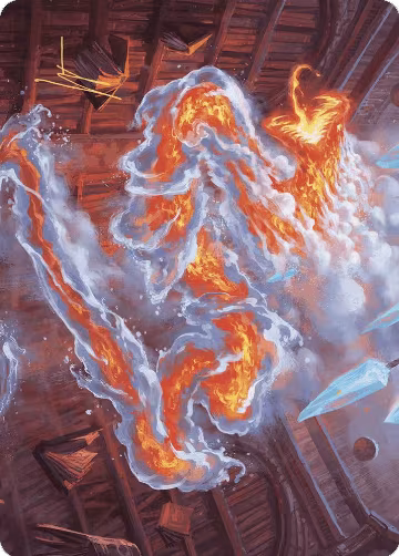 Scalding Viper Art Card (Gold-Stamped Signature) (41), Art Series: Wilds of Eldraine — Magic card price