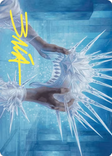Hylda's Crown of Winter Art Card (Gold-Stamped Signature) (43), Art Series: Wilds of Eldraine — Magic card price