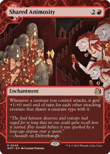 Shared Animosity (49), Wilds of Eldraine: Enchanting Tales — Magic card price