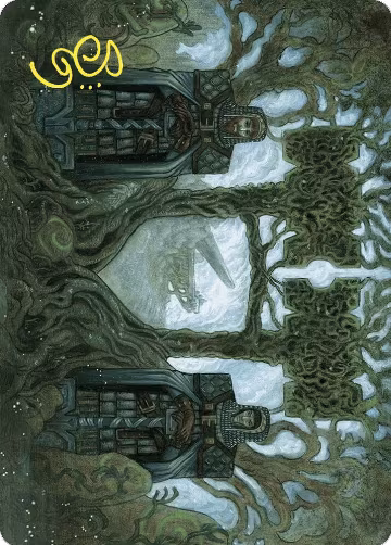 Court of Garenbrig Art Card (Gold-Stamped Signature) (54), Art Series: Wilds of Eldraine — Magic card price