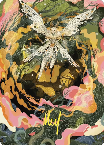 Greater Auramancy Art Card (Gold-Stamped Signature) (61), Art Series: Wilds of Eldraine — Magic card price
