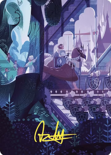 As Foretold Art Card (Gold-Stamped Signature) (64), Art Series: Wilds of Eldraine — Magic card price