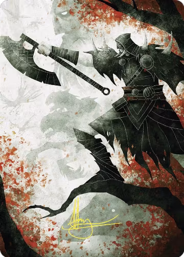 Garruk's Uprising Art Card (Gold-Stamped Signature) (72), Art Series: Wilds of Eldraine — Magic card price