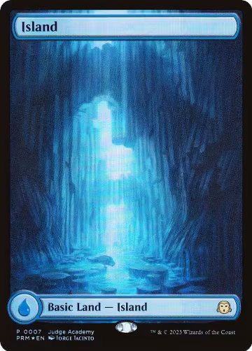 Island - Full Art (0007) (7), Judge Promos — Magic card price