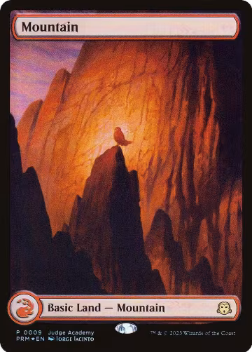 Mountain - Full Art (0009) (9), Judge Promos — Magic card price