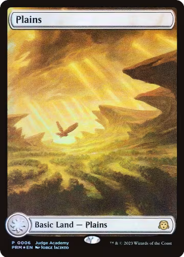 Plains - Full Art (0006) (6), Judge Promos — Magic card price