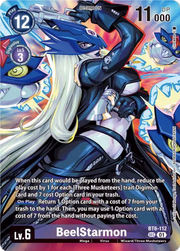 BeelStarmon (Premium Binder Set) (BT6-112 SEC) — card price