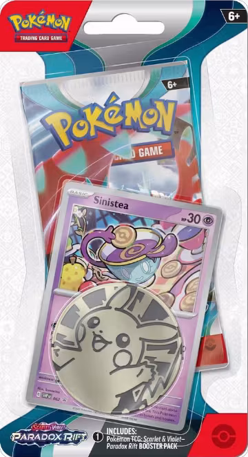 Paradox Rift Single Pack Blister [Sinistea], Paradox Rift — Pokémon sealed product price