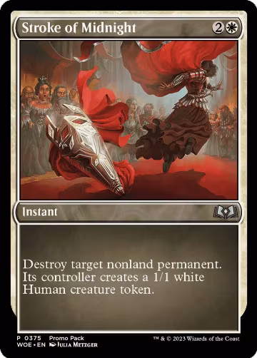 Stroke of Midnight (375), Promo Pack: Wilds of Eldraine — Magic card price