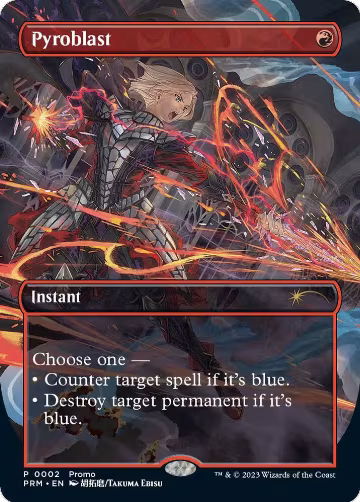 Pyroblast (2), WPN & Gateway Promos — Magic card price