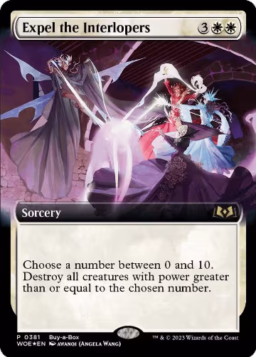 Expel the Interlopers (381), Buy-A-Box Promos — Magic card price