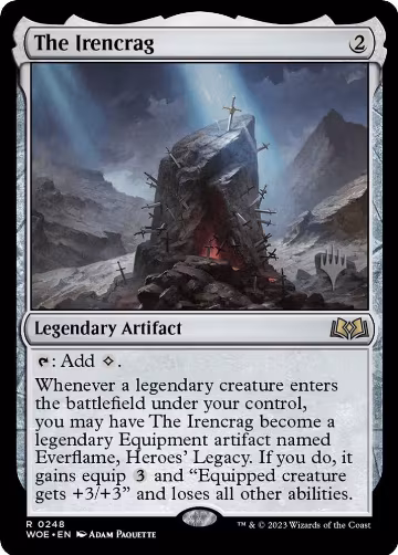The Irencrag (248), Promo Pack: Wilds of Eldraine — Magic card price