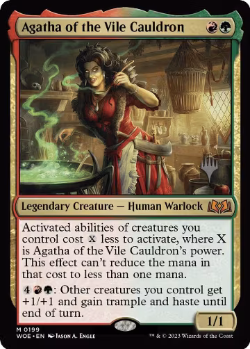 Agatha of the Vile Cauldron (199), Promo Pack: Wilds of Eldraine — Magic card price