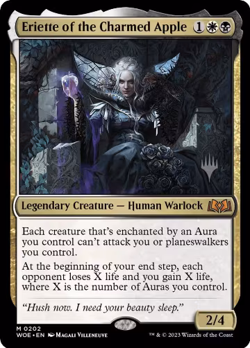 Eriette of the Charmed Apple (202), Promo Pack: Wilds of Eldraine — Magic card price