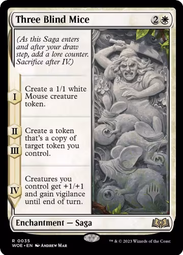 Three Blind Mice (35), Promo Pack: Wilds of Eldraine — Magic card price