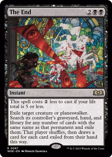 The End (87), Promo Pack: Wilds of Eldraine — Magic card price