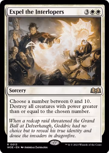 Expel the Interlopers (13), Promo Pack: Wilds of Eldraine — Magic card price