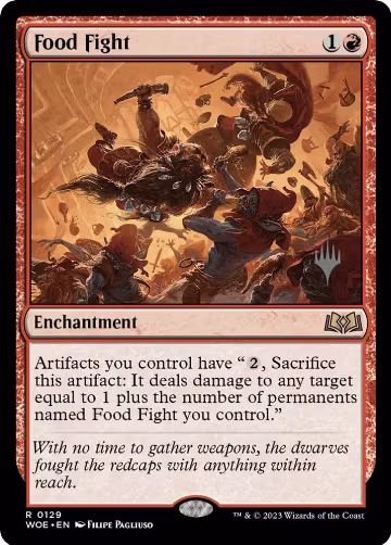 Food Fight (129), Promo Pack: Wilds of Eldraine — Magic card price