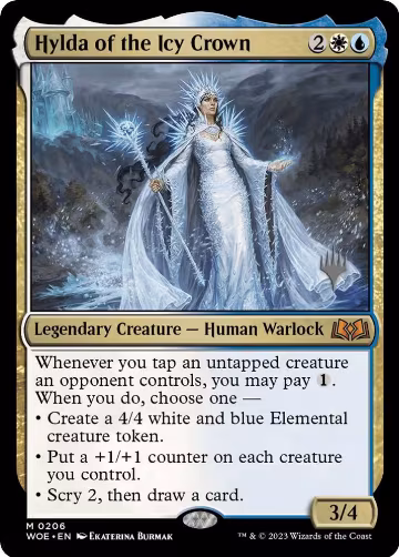 Hylda of the Icy Crown (206), Promo Pack: Wilds of Eldraine — Magic card price