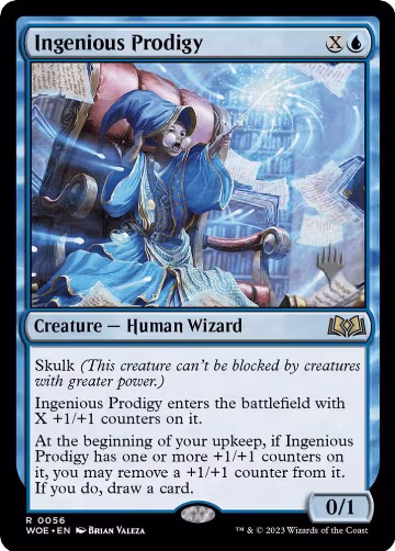 Ingenious Prodigy (56), Promo Pack: Wilds of Eldraine — Magic card price