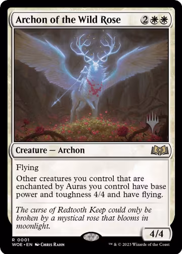 Archon of the Wild Rose (1), Promo Pack: Wilds of Eldraine — Magic card price