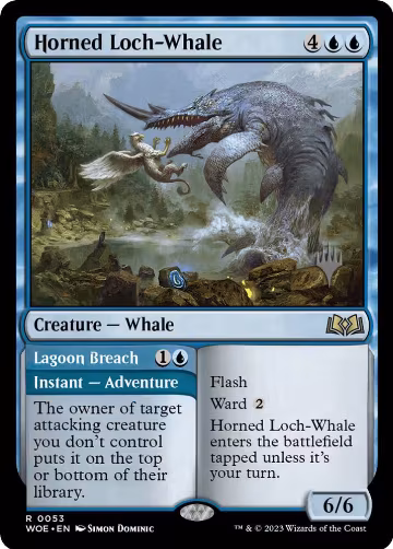 Horned Loch-Whale (53), Promo Pack: Wilds of Eldraine — Magic card price