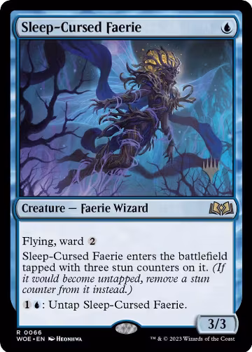 Sleep-Cursed Faerie (66), Promo Pack: Wilds of Eldraine — Magic card price