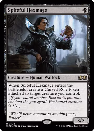 Spiteful Hexmage (108), Promo Pack: Wilds of Eldraine — Magic card price