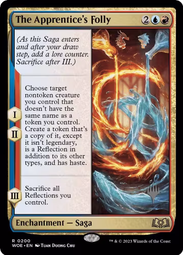 The Apprentice's Folly (200), Promo Pack: Wilds of Eldraine — Magic card price